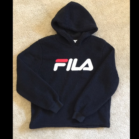 fila sherpa hoodie